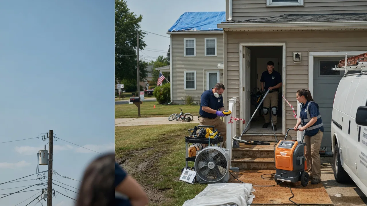 Water Damage Repair in Groveland, IL near me